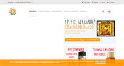 Desktop Screenshot of cervezasdelmundo.com